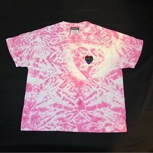 DEI3REST “ Pink Ether” 1 of 1 Custom handmade  Tie Dye XX-Large T-Shirt